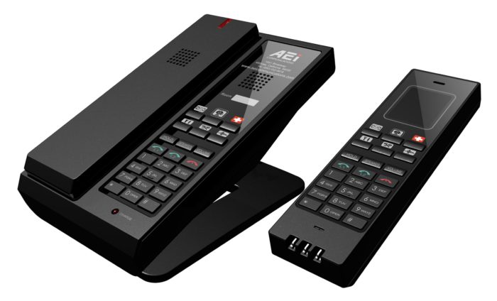 Dual-Line Cordless Telephone with Dual Keypad (master) – AGR-8206-SMK